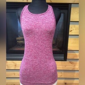 Women’s Athleta Heathered Pink Tank Top